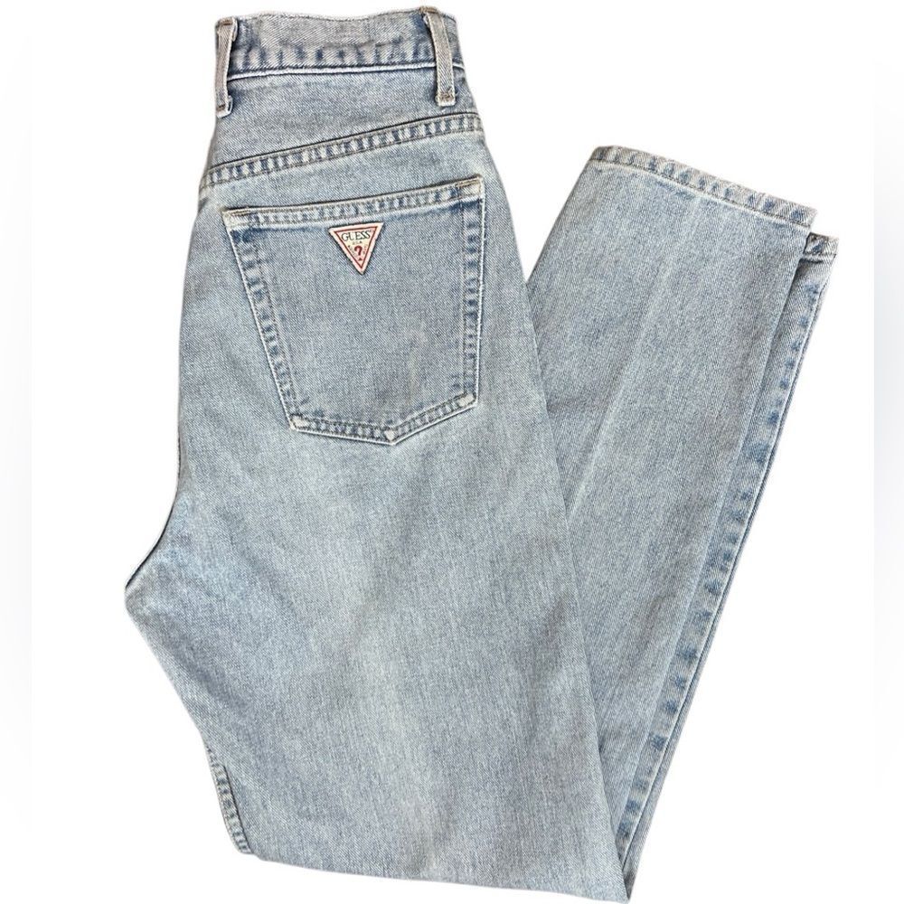 Guess Light Blue High Rise Women Jeans